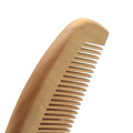 2021 Wholesale Hair Health Care Natural Peach Wood Comb Close Teeth Anti-Static Head Massage Home Use Barber Use